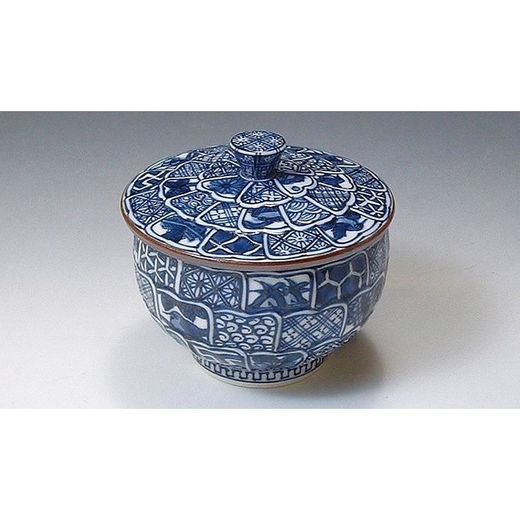 限定品】【限定品】京焼 清水焼 磁器 蓋付湯呑汲出碗 菊彫祥瑞 5客