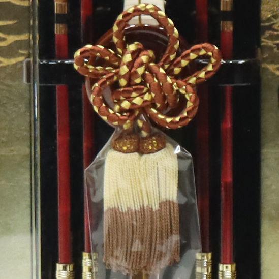 破魔弓 ケース飾り 宝永 13号 太刀付 高さ48cm アクリルケース 2024-ys040_4