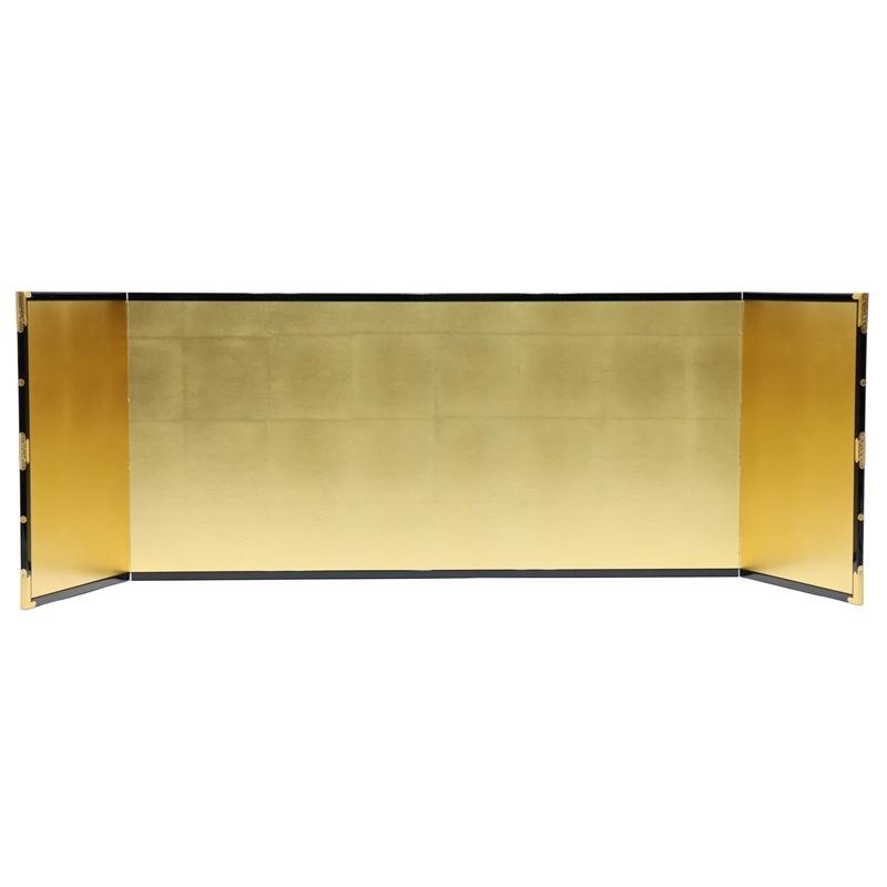 アウトレット品 雛人形屏風 屏風のみ 18号 極上金箔 金沢箔 金屏風 22a-ya-2100