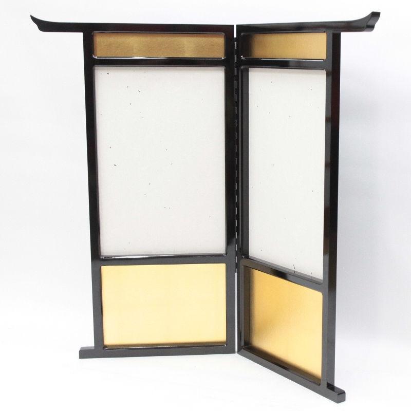 アウトレット品 五月人形五月屏風 屏風のみ 35号 先陣 極上手造り木製品