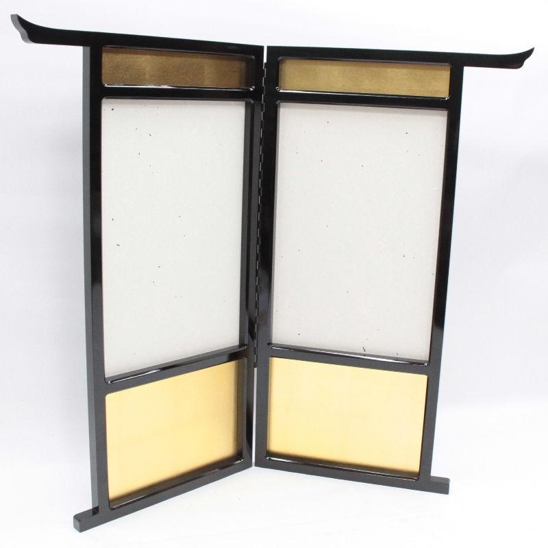 アウトレット品 五月人形五月屏風 屏風のみ 35号 先陣 極上手造り木製品