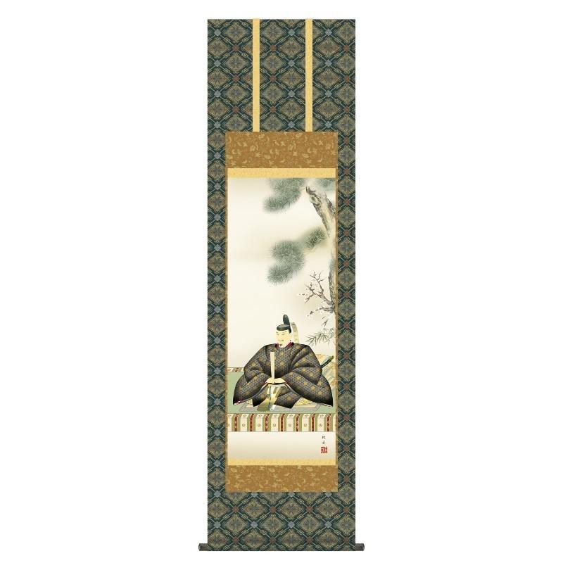 掛軸 慶事飾り慶祝画 天神 尺三 長江桂舟 [KZ2MC4-034](代引き不可)