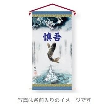 五月用タペストリー 名前のみ 室内幟 登竜門 小 単品 152870｜hagoita