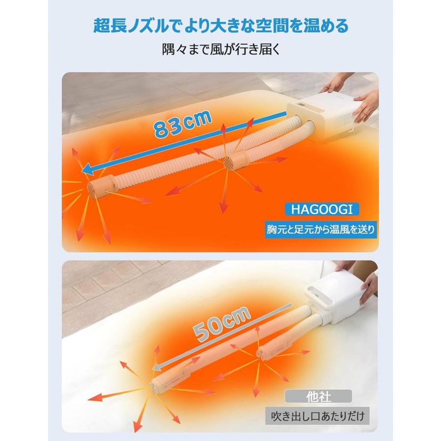 布団乾燥機 ふとん乾燥機 ダニ退治 多機能自動温度調節 温風機能 HAGOOGI 特売価格8980→6480円☆布団乾燥機 ふとん乾燥機 760W