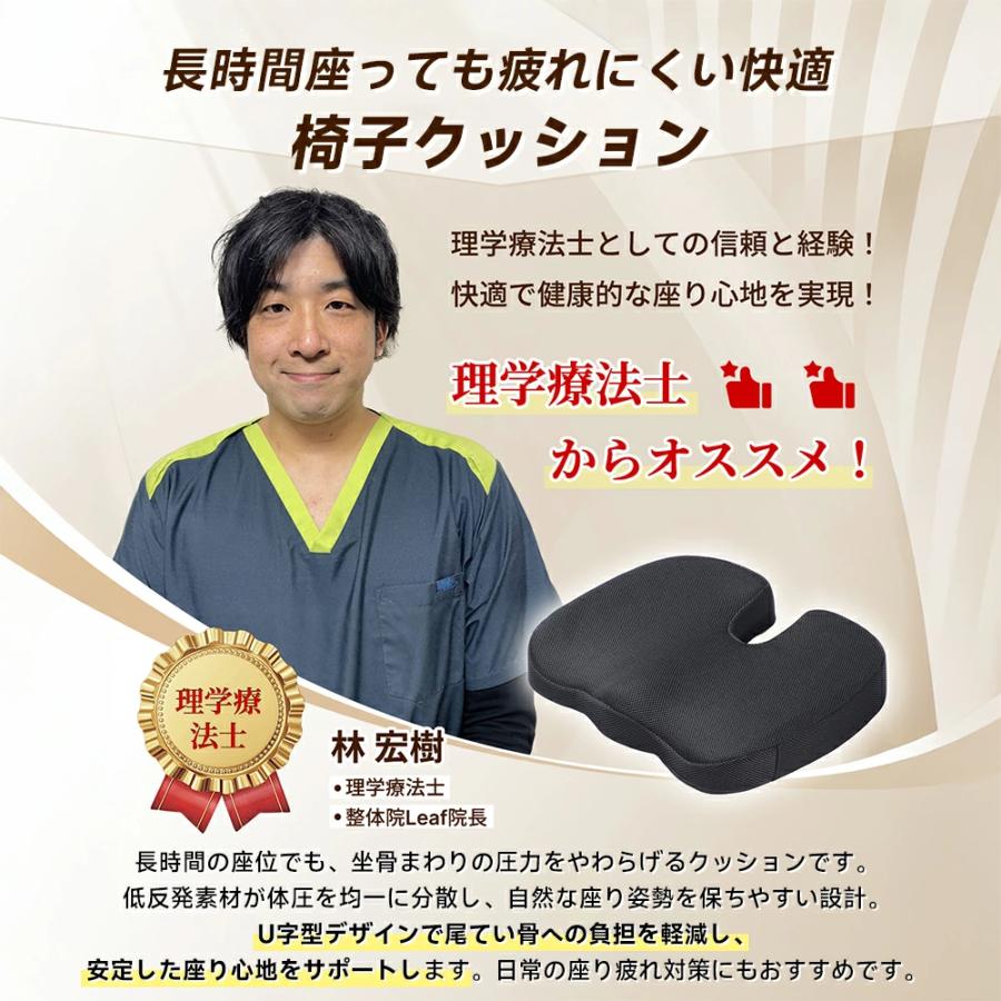 クッション 姿勢矯正 椅子 腰痛 低反発 座布団 骨盤矯正 長距離運転