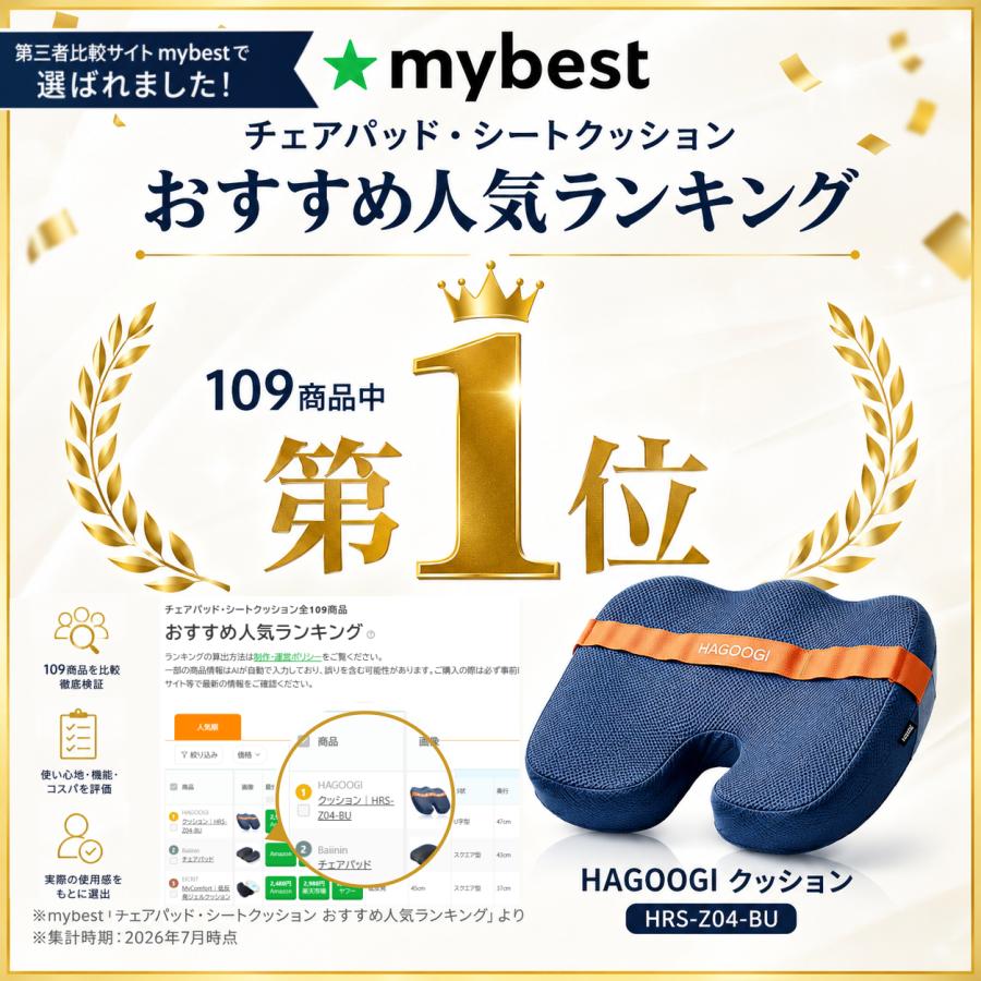 ☆mybest1位受賞】クッション 姿勢矯正 椅子 腰痛 低反発 座布団 骨盤