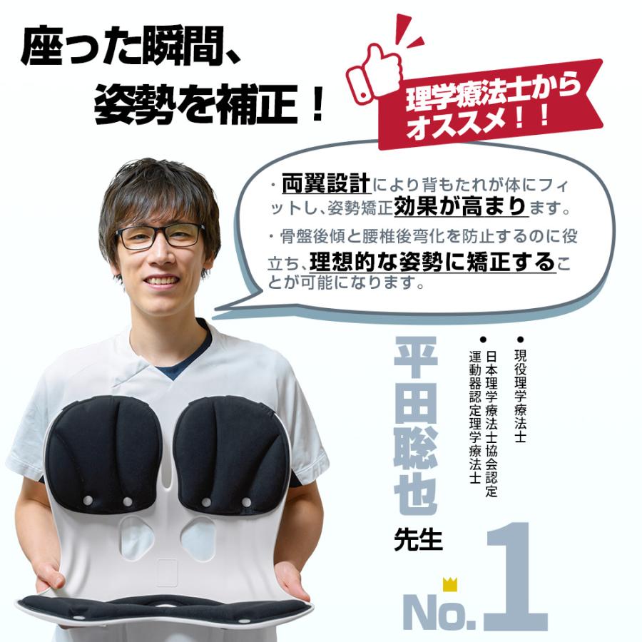 【未使用】骨盤サポートチェア ブラック 姿勢矯正 軽量 1kg デスクチェア 新品 骨盤サポートチェア ブラック 黒 姿勢矯正 軽量 デスクチェア