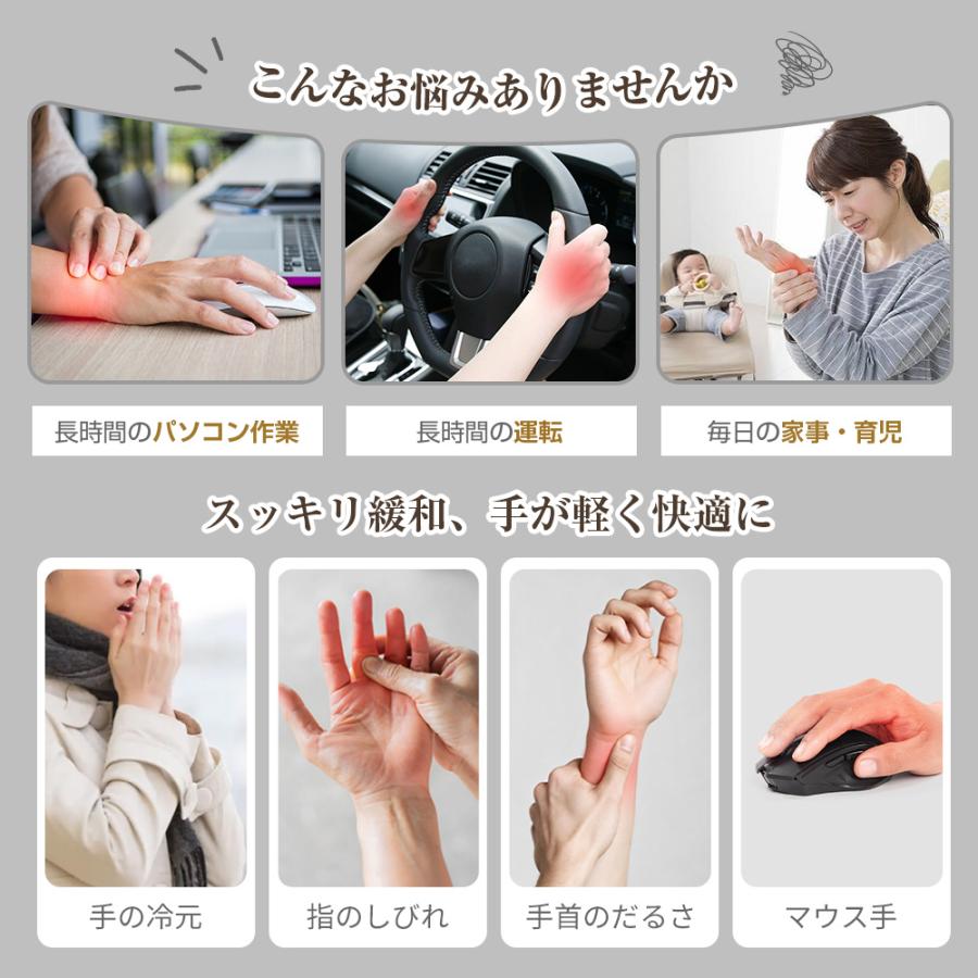 HAGOOGI ハンドマッサージ ハンディマッサージャー 指 マッサージ器