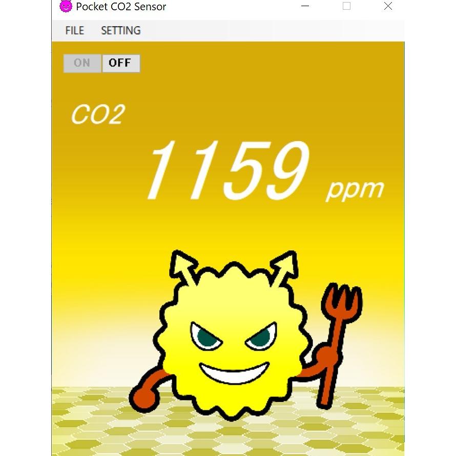 高精度 二酸化炭素濃度測定器 ポケットCO2センサー Lite |  | 03