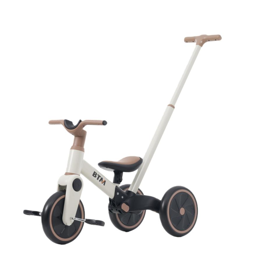 BTM 手押し棒付 三輪車 Amazon.co.jp: BTM 三輪車 子供用三輪車 足けりバイク 一台4役