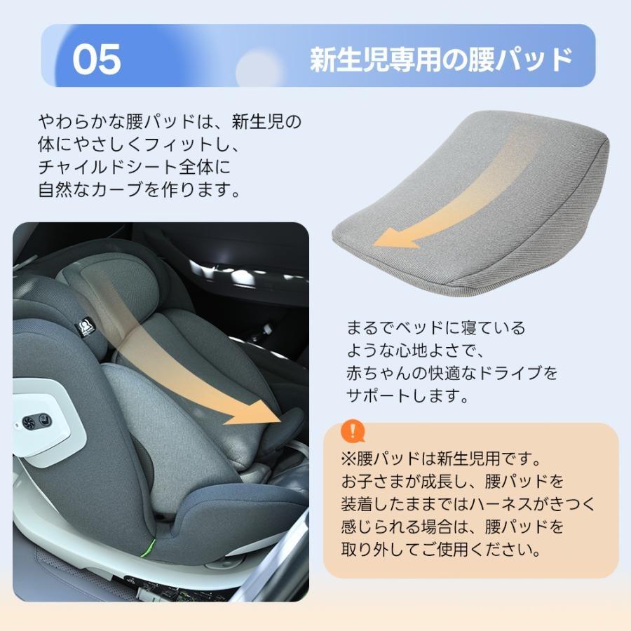 チャイルドシート hahaha シート加熱あり】チャイルドシート 新安全基準 R129適合 送風ファン