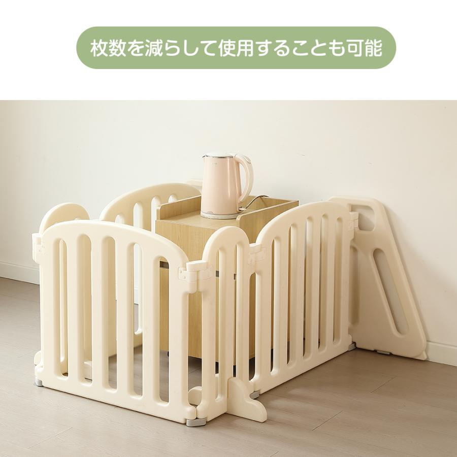 変形自在 ベビーサークル☆ お子様の見守りに 形変更自由自在】ベビーサークル 折りたたみ ベビーゲート テレビ前