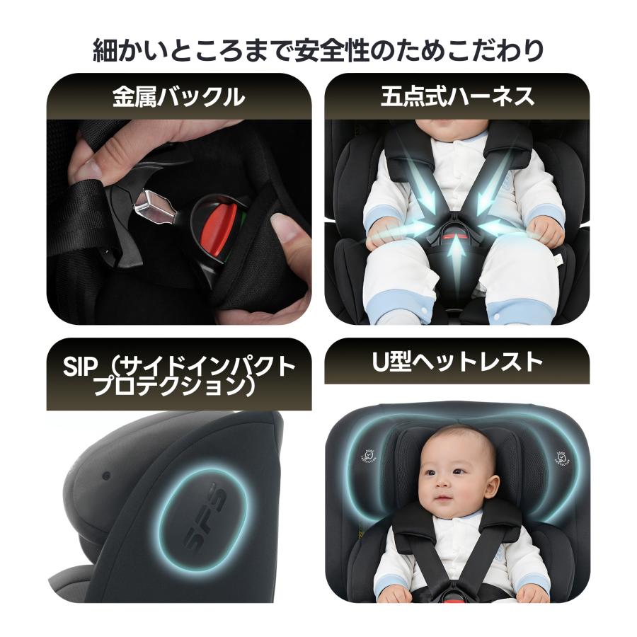 新作！最大五年保障☆R129適合 チャイルドシート 新生児 ISOFIX 0歳