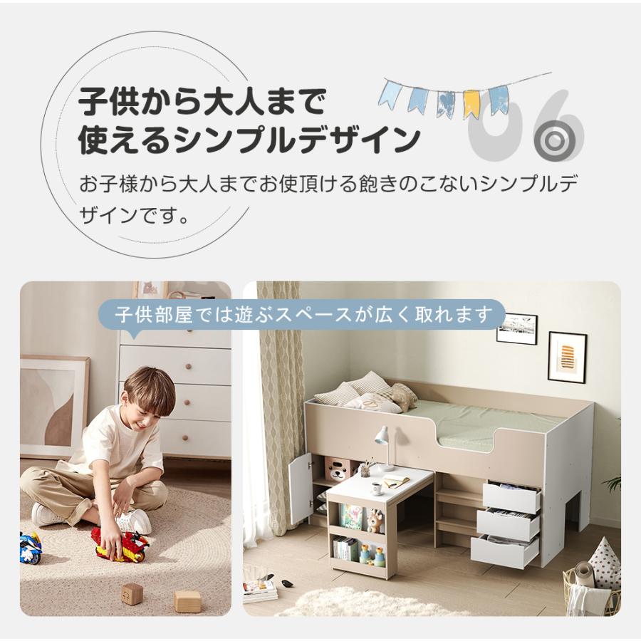 BTM ロフトベッド ロータイプ システムベッド ロフトベット 机 BTM ロフトベッド ロータイプ システムベッド ロフトベット 机