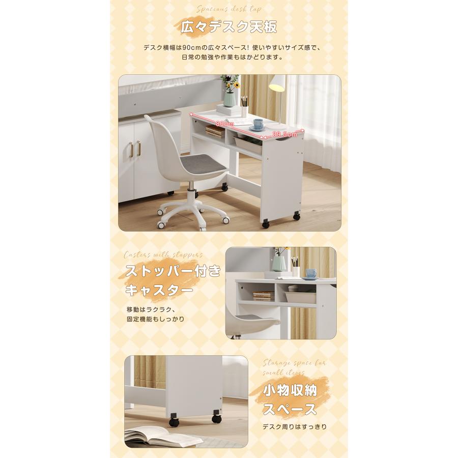 システムベッド ロフトベッド 子供 机付き システムベット ロー