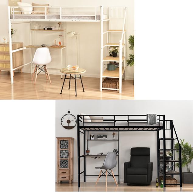 K☆様専門　階段式ロフトベッド ホワイト K☆様専門 階段式ロフトベッド ホワイト K様専門 階段式ロフトベッド