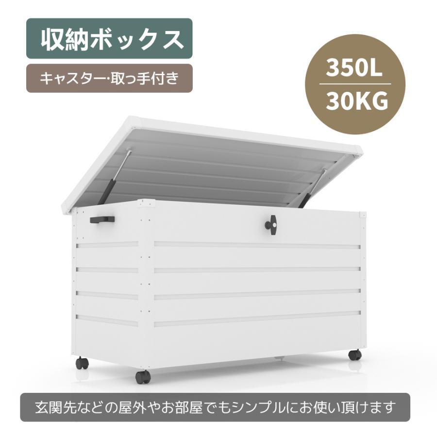 現品引取　完成品　鍵付き物置　収納ボックス 350L 屋外用 article_title.jpg