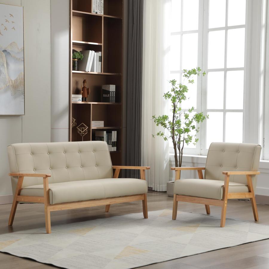 2022?新作】 ソファ ソファー2人掛けソファ モダン天然木ファー