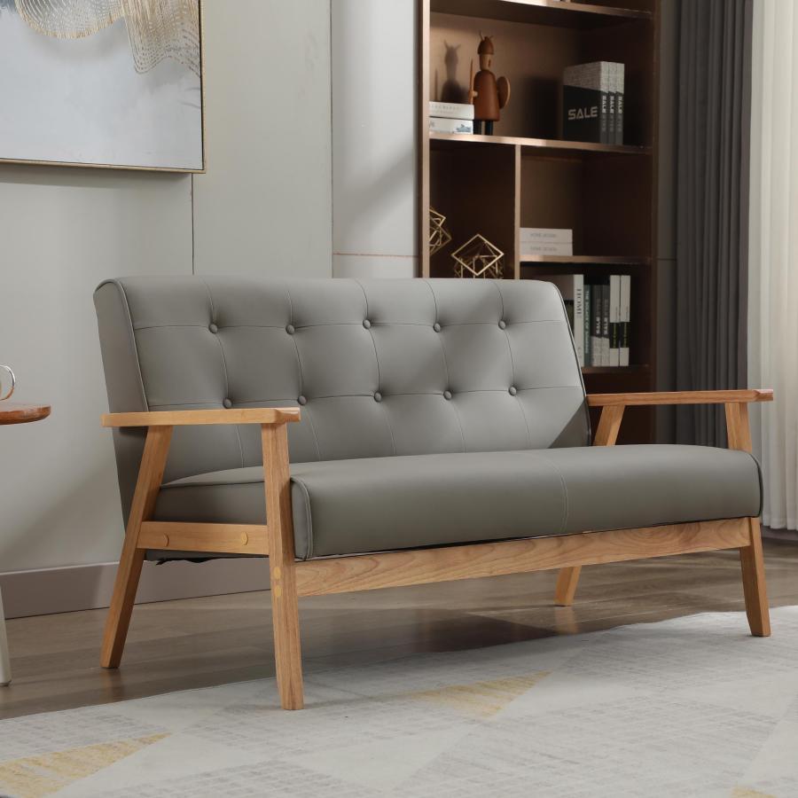 2022?新作】 ソファ ソファー2人掛けソファ モダン天然木ファー