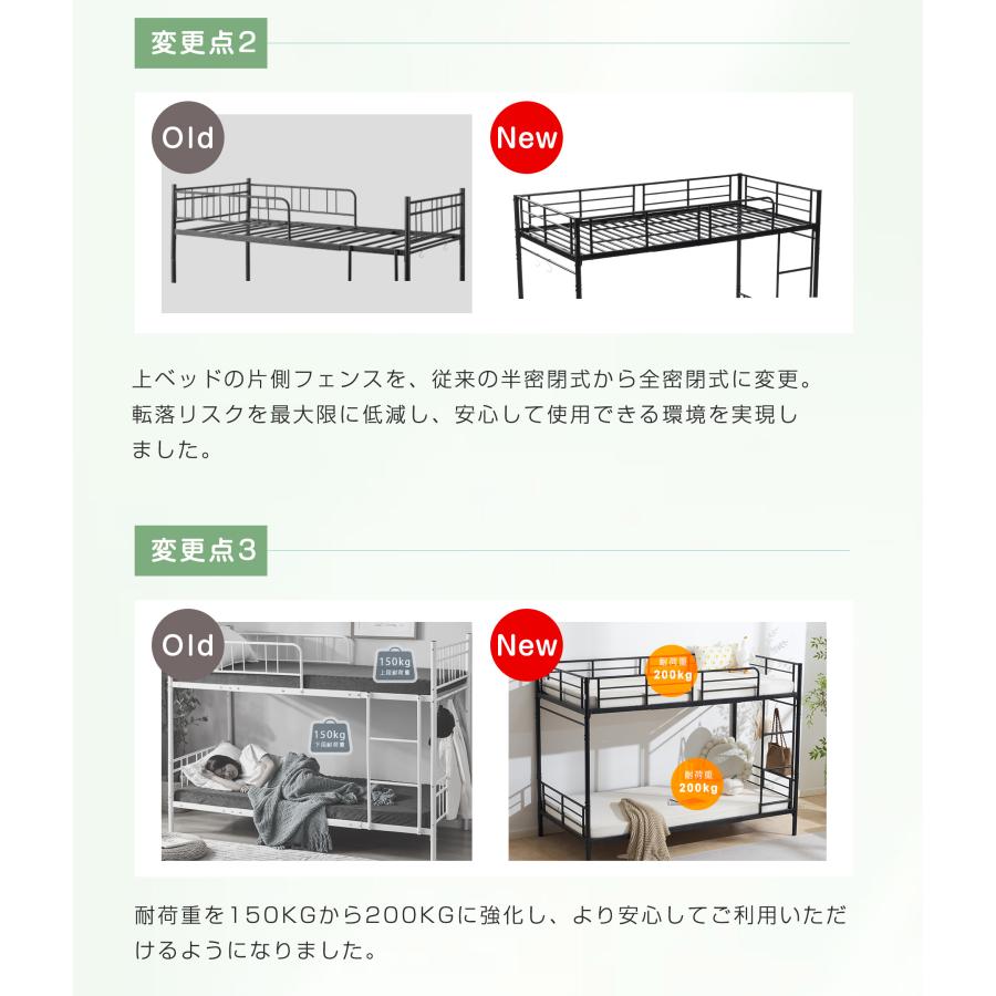 ハイベッド ネルコンシェルジュ ロフトベッド ハイタイプ シングル アイアンベッド
