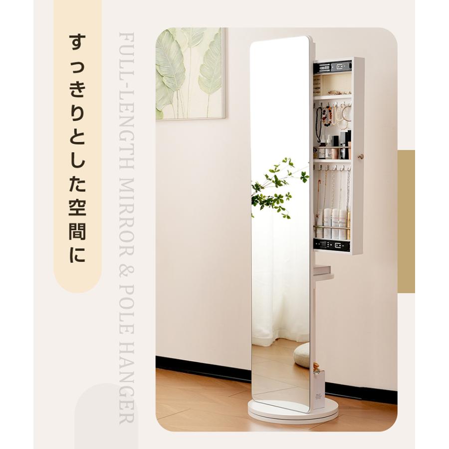 ♥️希少✨ラタン✨スタンドミラー✨姿見✨鏡✨回転式✨全身鏡✨ 回転鏡✨回転ミラー Amazon.co.jp: 回転式全身鏡 姿見鏡 木製 多機能 360度回転