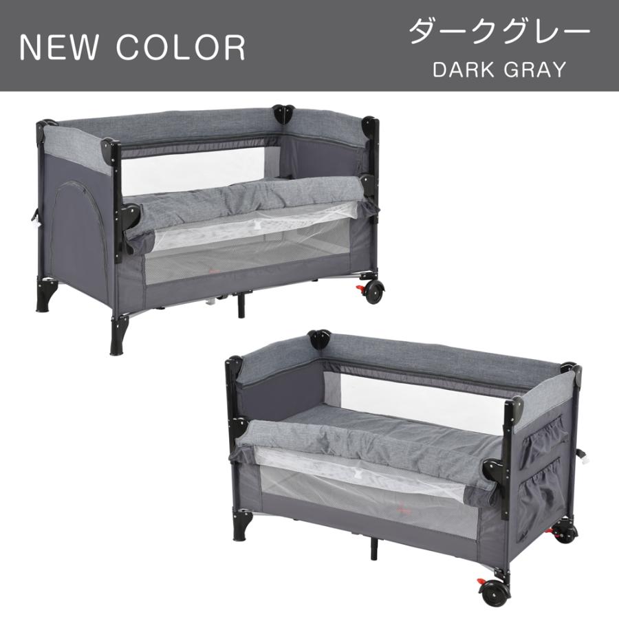 5%OFF~8/6迄☆プレイヤード 折りたたみ ベビーサークル サイド高さ調整