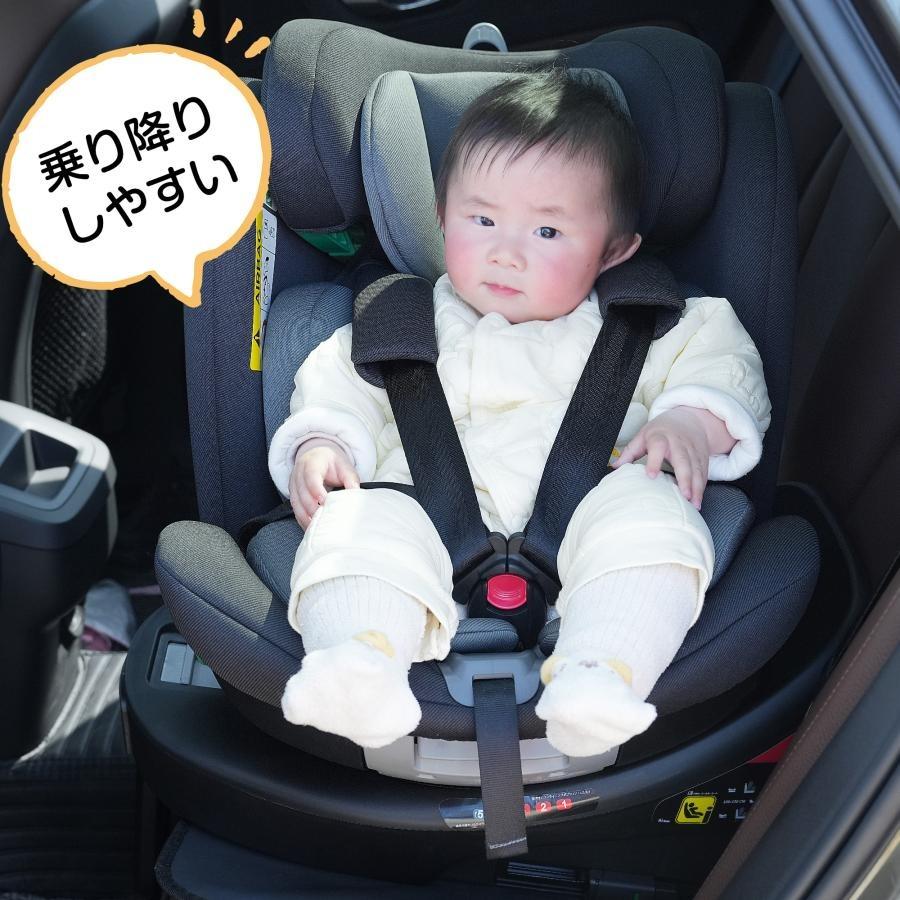 25年新作☆チャイルドシート R129適合 新生児 ISOFIX 0歳〜12歳頃 360