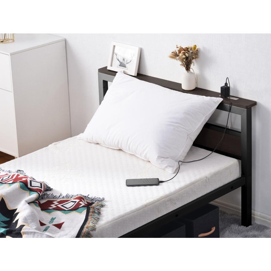 5%OFF~8/6迄☆ベッドフレーム ローベッド シングル すのこベッド 収納