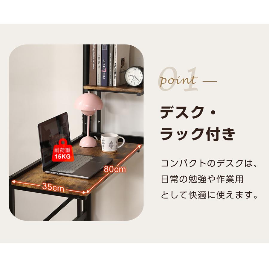 BTM ロフトベッド システムベッド ハイタイプ 机付き ロフト BTM ロフトベッド システムベッド ハイタイプ 机付き ロフト
