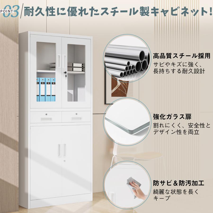 キャビネット 4U33ZF-ZA75 オカムラ レクトライン収納 両開き書庫 ネオ