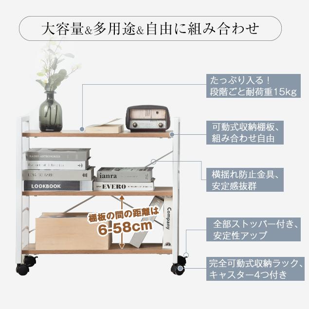 パソコンデスク 棚付き 収納付き 机 デスク ラック付き テレワーク