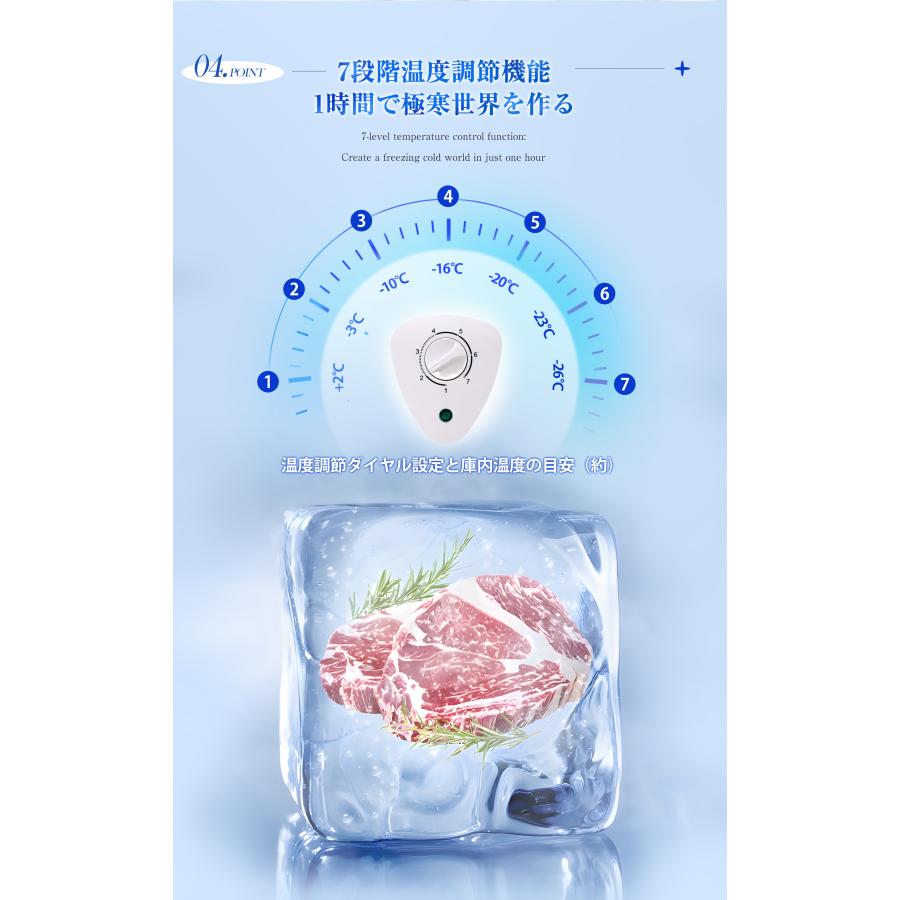 冷凍庫198L 冷蔵庫 家庭用 業務用 チェストフリーザー 上開き