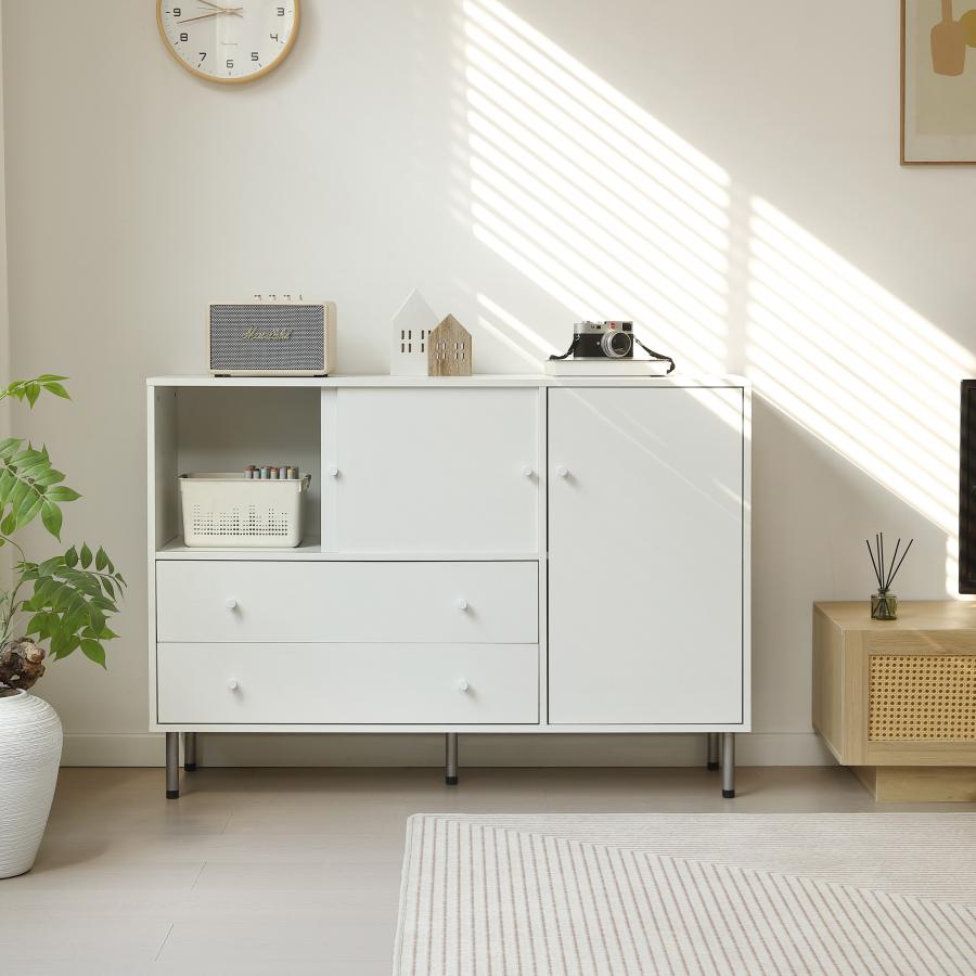 BTM キャビネット サイドボード リビング収納 リビングボード 収納棚