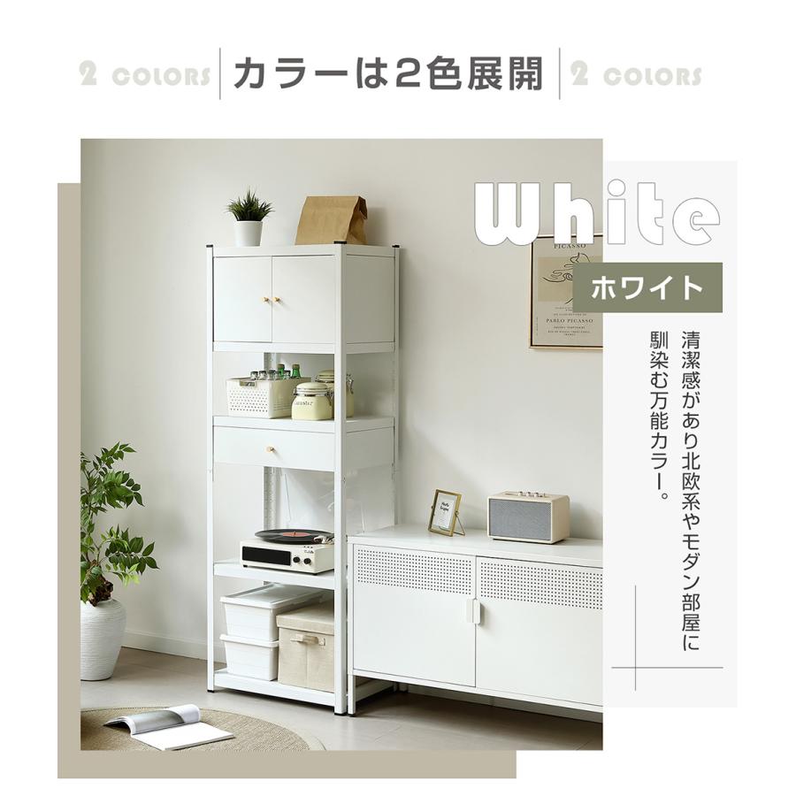 BTM スチールラック 幅60cm 5段 スチールシェルフ キッチンラック 収納