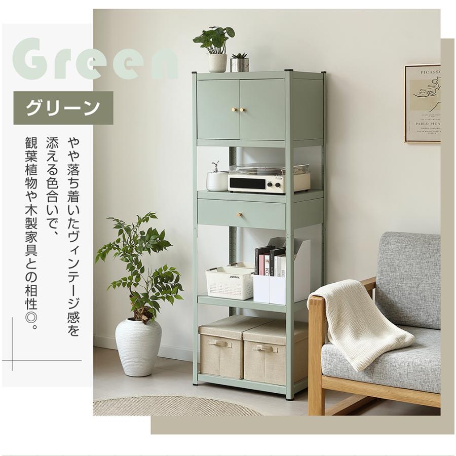 BTM スチールラック 幅60cm 5段 スチールシェルフ キッチンラック 収納