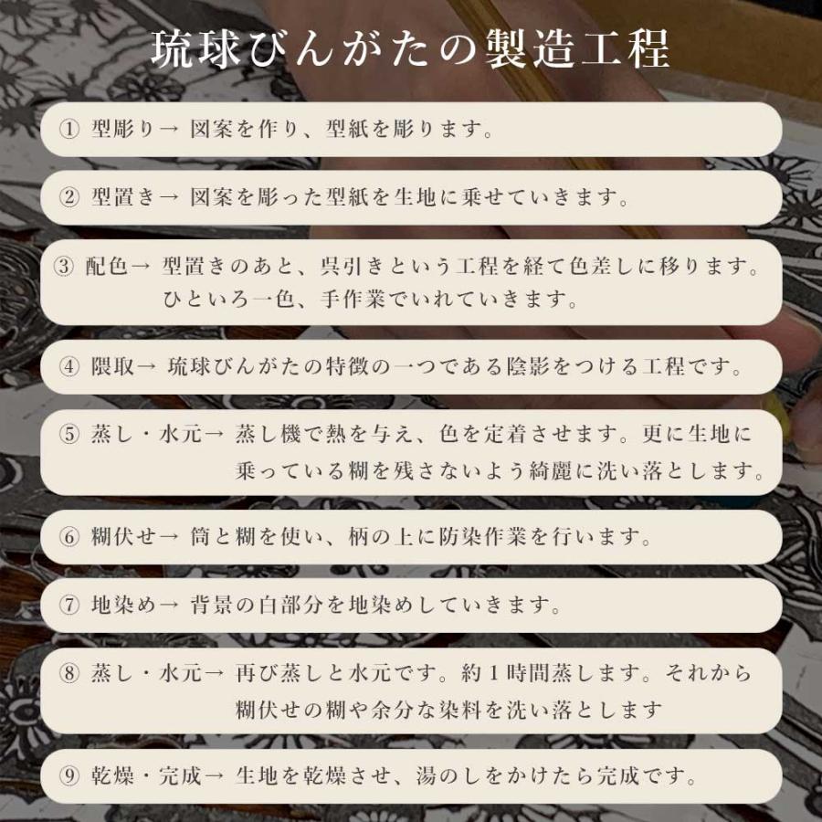 知念紅型研究所 知念冬馬 本場琉球びんがた名古屋帯 沖縄散歩 沖縄風景