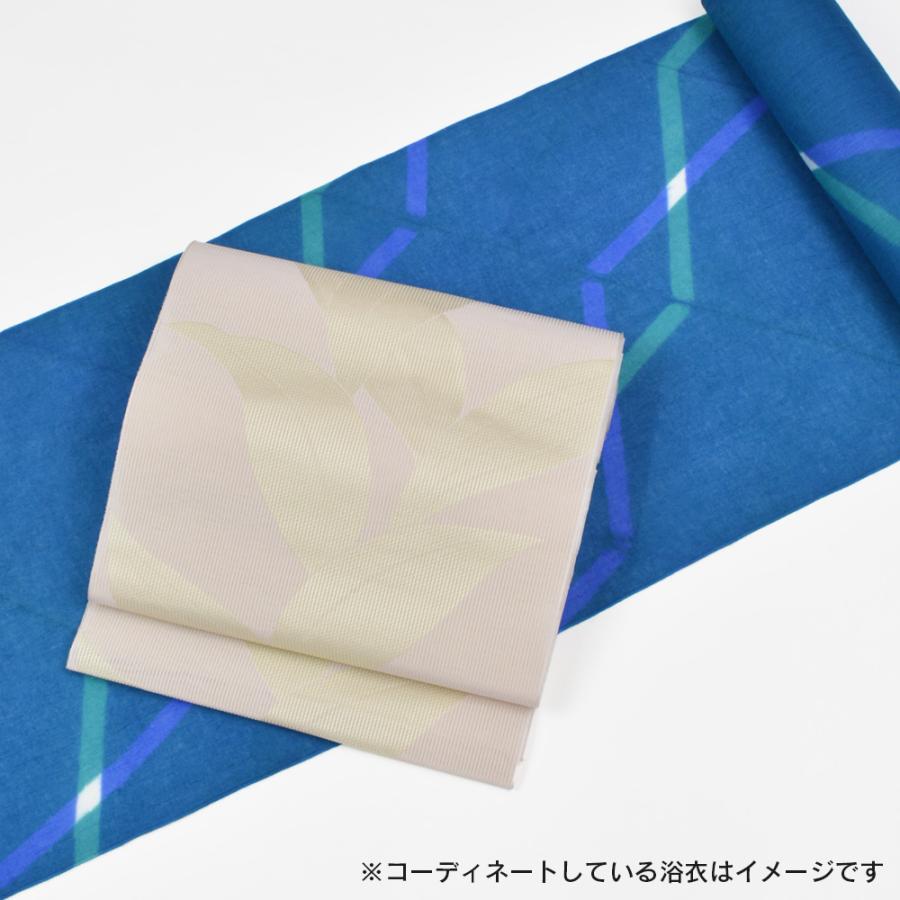紫紘 夏八寸名古屋帯 ハラン 八寸帯 夏用 夏八寸帯 夏帯 名古屋帯 正絹 着物 帯 名古屋帯 八寸 レディースの画像