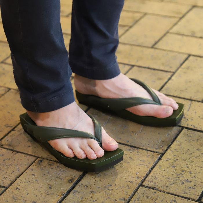 mizutori 　ミズドリ　黒　M 　下駄サンダル 下駄 みずとり 水鳥 mizutori COLOR GETA 日本製 げたのみずとり 男性