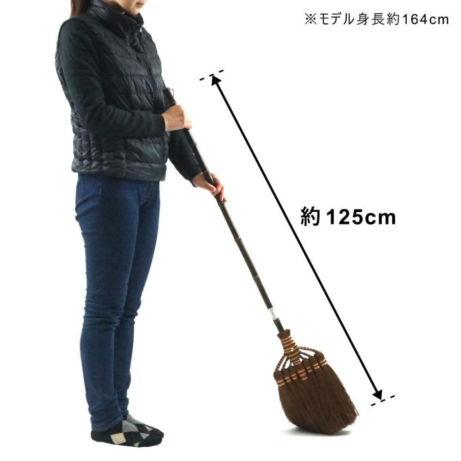 山本勝之助商店 かねいち 【 棕櫚（しゅろ） ほうき 7玉長柄箒 鬼毛
