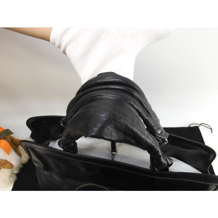 CHANEL（シャネル） ハンドバッグ大 ココマーク レザー黒 トートバッグ