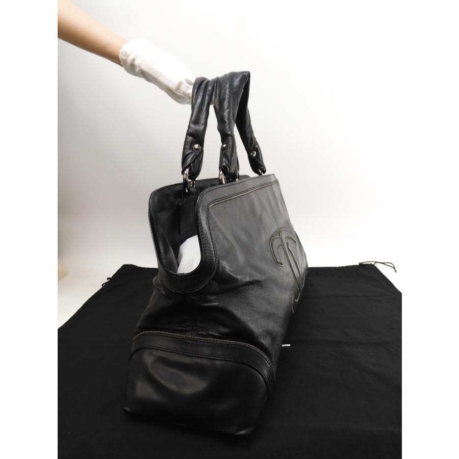 CHANEL シャネル　ハンドバッグ　ブラック　COCO レザー　ロゴ　1218 CHANEL シャネル ハンドバッグ ブラック COCO レザー ロゴ 1218 【公式