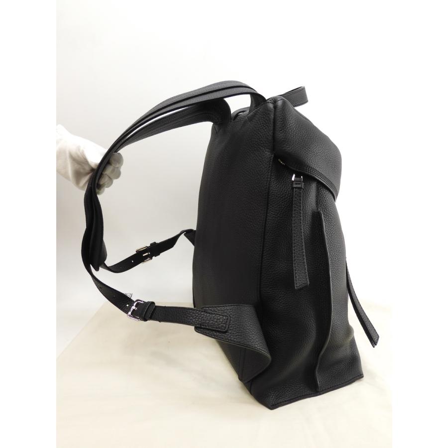 売れ筋ランキングも Tバックパック ロエベ レザー黒 未使用 メンズリュックサック バッグ