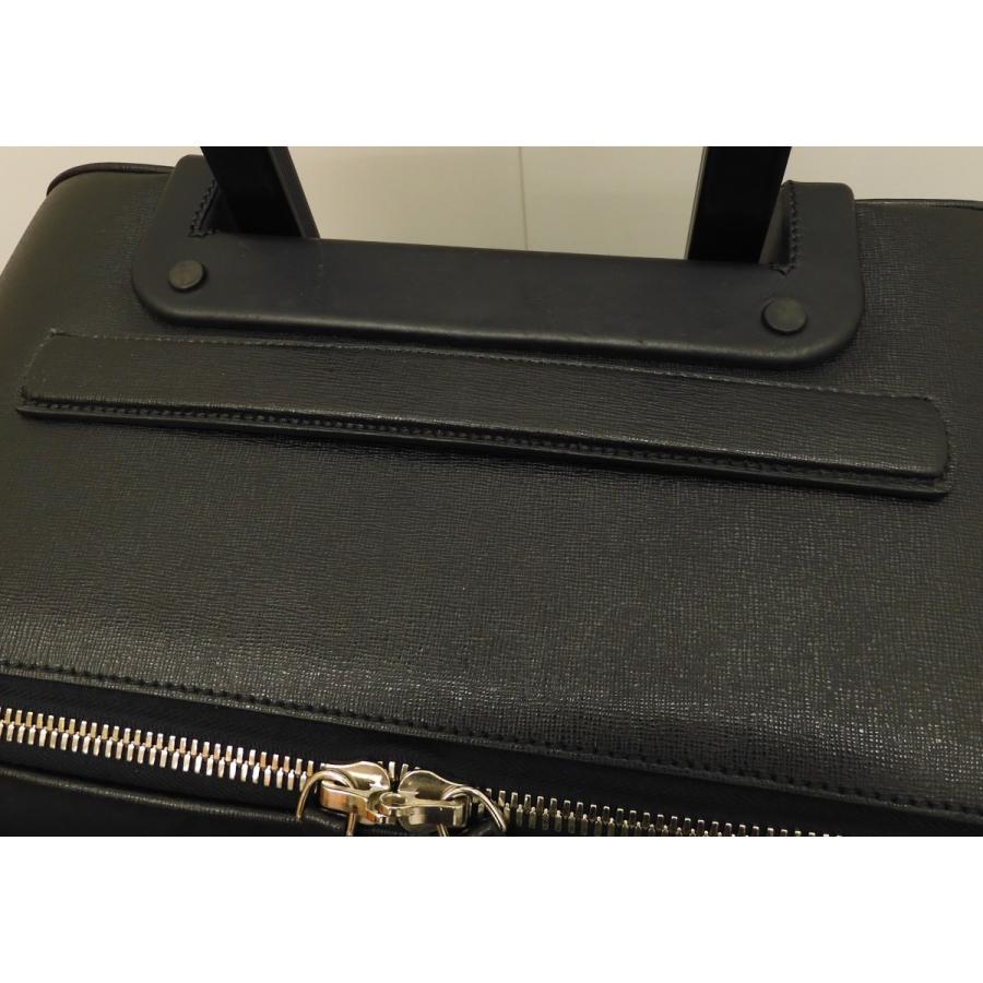 FENDI（フェンディ） キャリーバッグ モンスター ナイロン/レザー黒 
