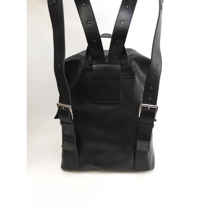 JIMMY CHOO ジミーチュウ レノックス スタースタッズレザー黒 JIMMY CHOO ジミーチュウ レノックス スタースタッズレザー黒
