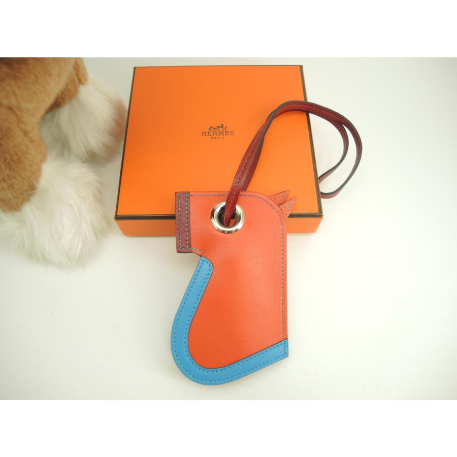 エルメス バッグチャーム レディースファッション カマイユ 橙青ボルドー バッグチャーム キーリング 未使用 A 2 ブランドショップhaibanya店のエルメス ブランドショップhaibanya店 大放出セール短納期