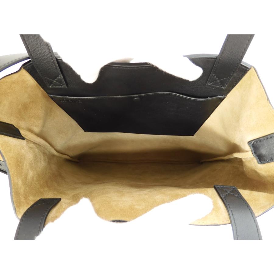 LOEWE ロエベ トートバッグ ドラゴン レザー黒 メンズショルダー LOEWE ロエベ トートバッグ ドラゴン レザー黒 メンズショルダー