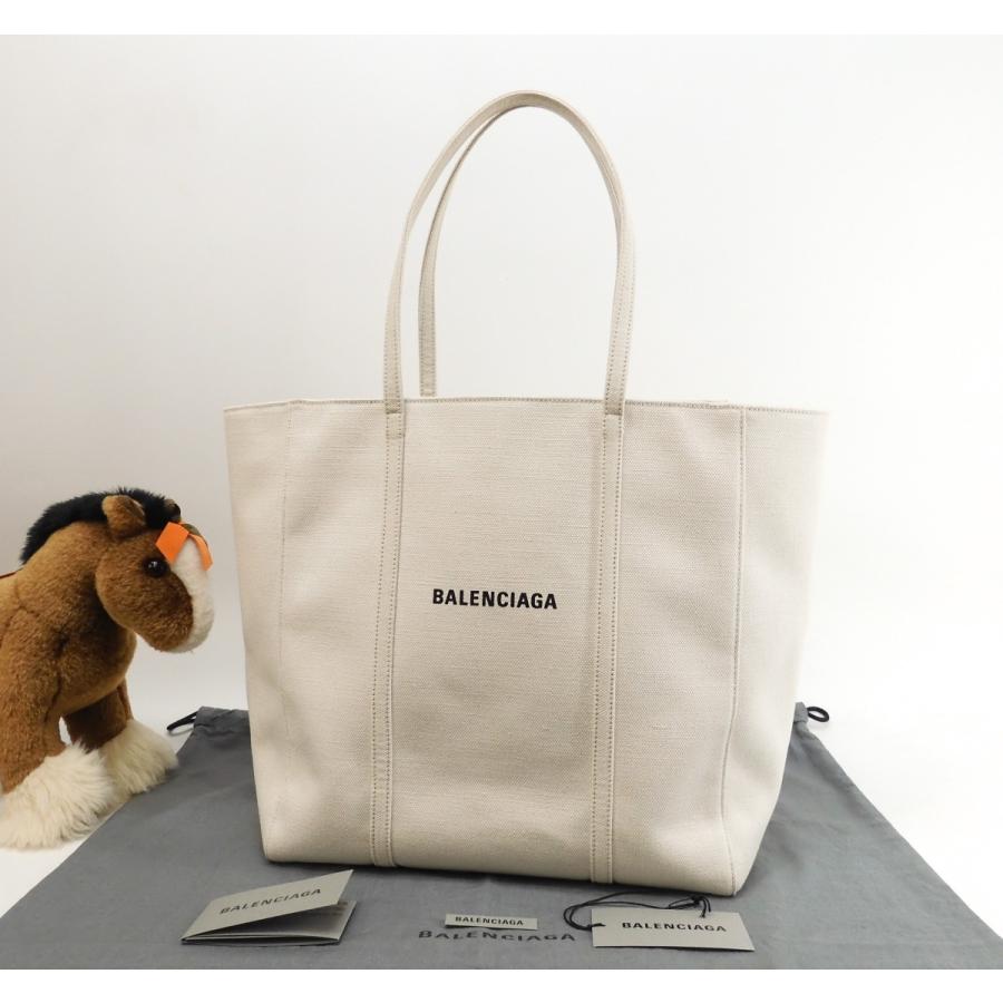 バレンシアガ トートバッグ エヴリデイ デニム白黒 ショルダーバッグ  