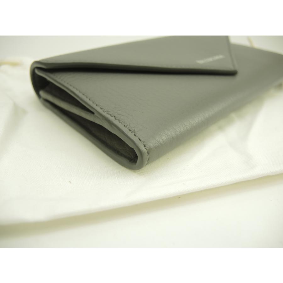 PAPIER（BALENCIAGA） バレンシアガ ロングウォレット ペーパー レザー 