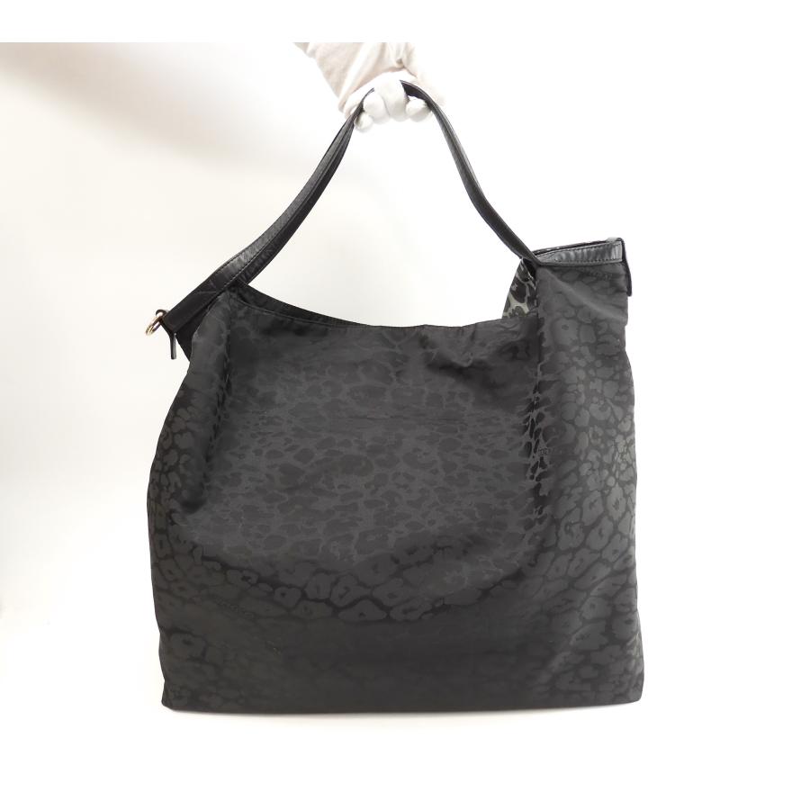 JIMMY CHOO ジミーチュウ エコバッグ大 レオパード ナイロン JIMMY CHOO ジミーチュウ エコバッグ大 レオパード ナイロン