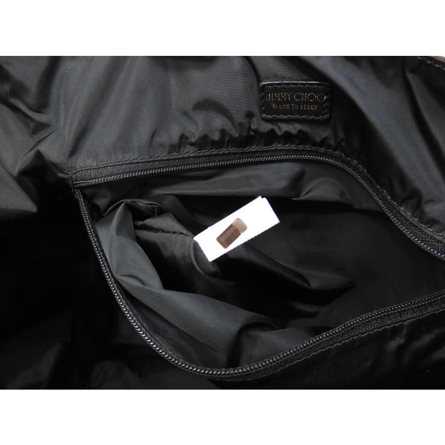 JIMMY CHOO ジミーチュウ エコバッグ大 レオパード ナイロン JIMMY CHOO ジミーチュウ エコバッグ大 レオパード ナイロン